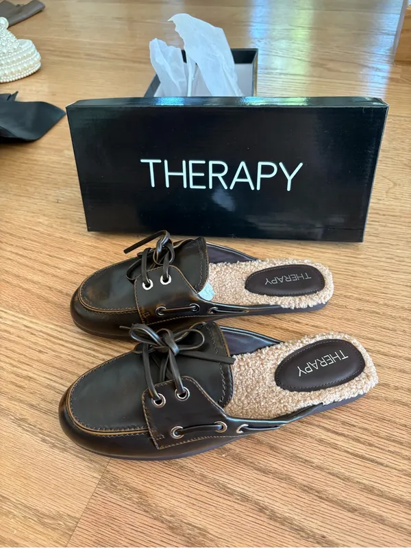 Therapy mules Brown Size 6 - Image 4
