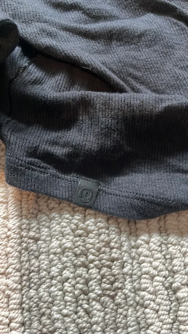 Lululemon Black Cropped Long Sleeve  - Image 6
