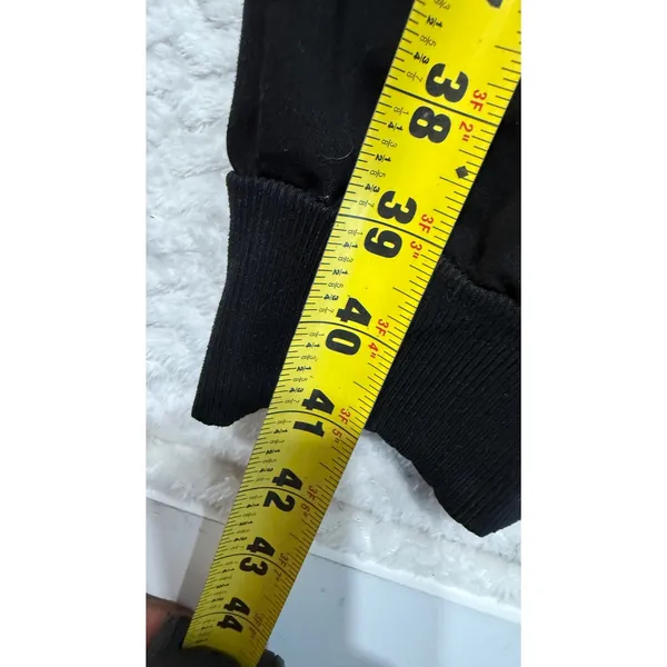 FIGS Technical Collection Women Black Scrub Jogger Pants Size Medium Tall M/T - Image 5