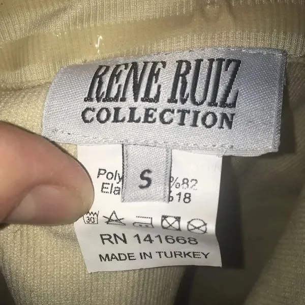 Rene Ruiz nude M shapewear bike shorts - Image 2