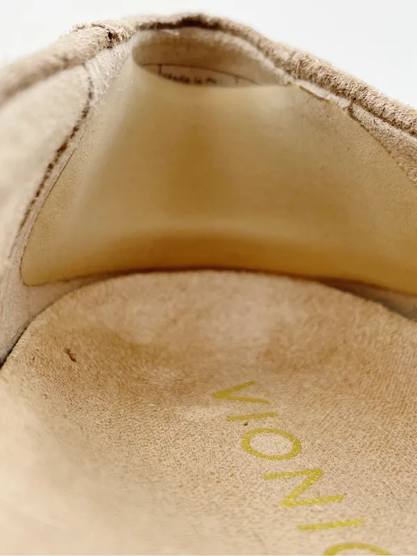 Vionic Kensley Loafers Women’s Size 7.5 Taupe Suede Lug Sole Comfort Shoes - Image 14