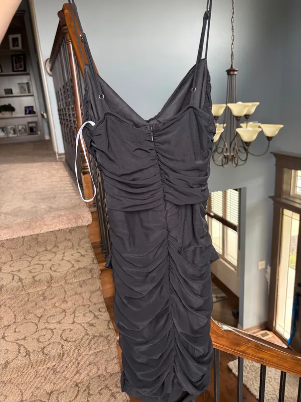 Lulus Black Mini Dress - Image 2