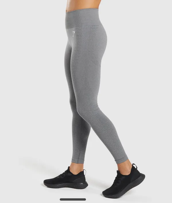 Gymshark Gray Vital Seamless 2.0 Leggings - Image 6