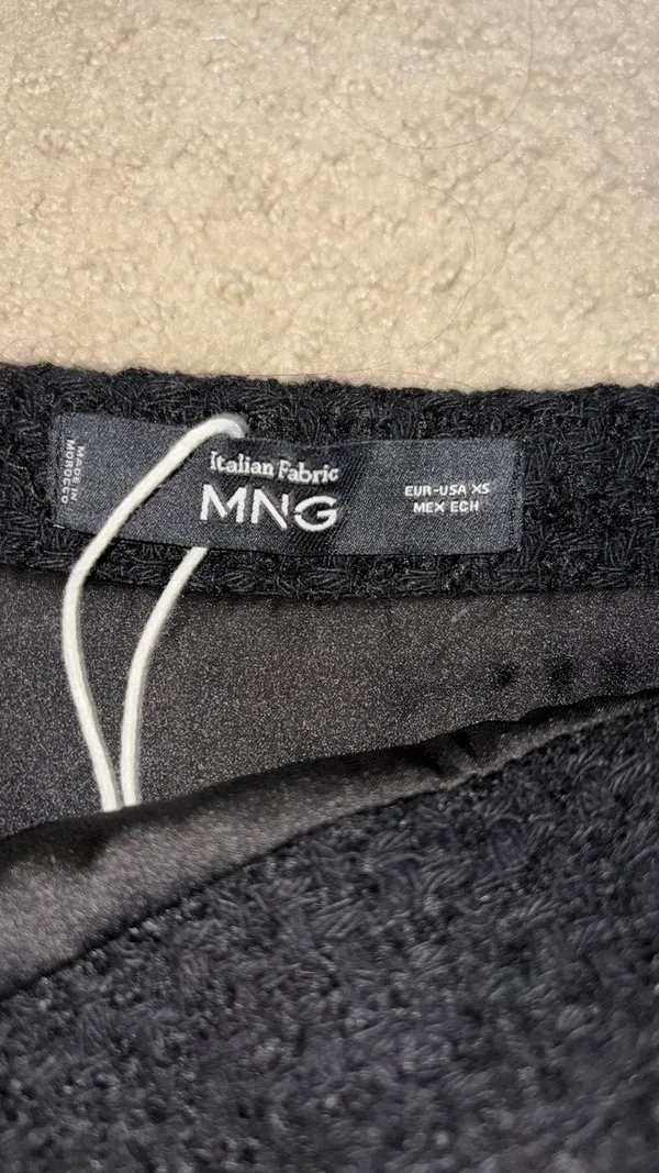MANGO black mini skirt - Image 2