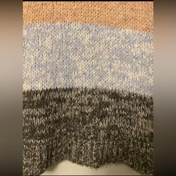 ⭐️American eagle outfitters striped jegging wool blend sweater size XS - Image 10