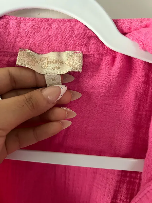 Pink crop top Size M - Image 5