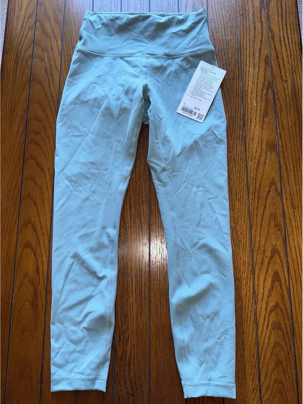 Lululemon Wunder Train High Rise 25” Misty Glade Size 6 NWT - Image 2