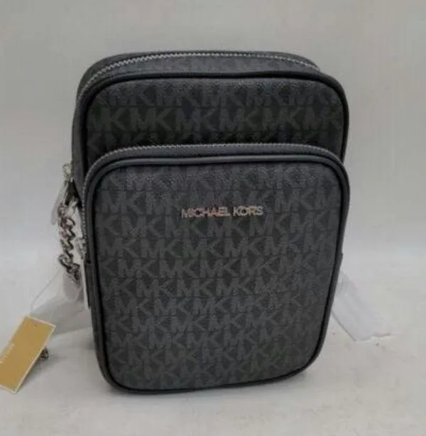 Michael Kors Black Jet Set Medium NS Chain Flight Bag - Image 2