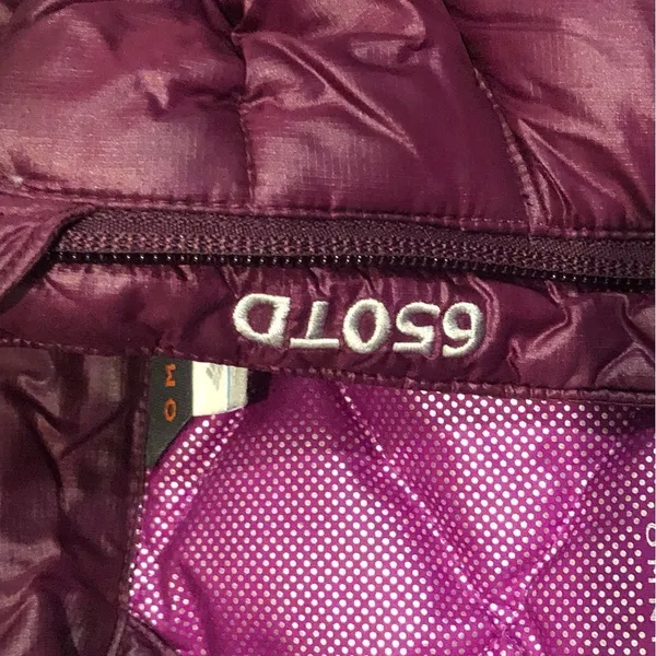 COLUMBIA Women’s Raspberry OmniHeat Quilted Down Jacket MED - Image 14