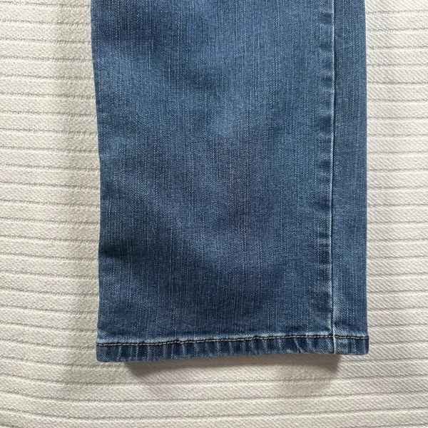 Blue Mountain Jeans Womens Size 16 Blue Straight Leg High Rise 36x31 - Image 4