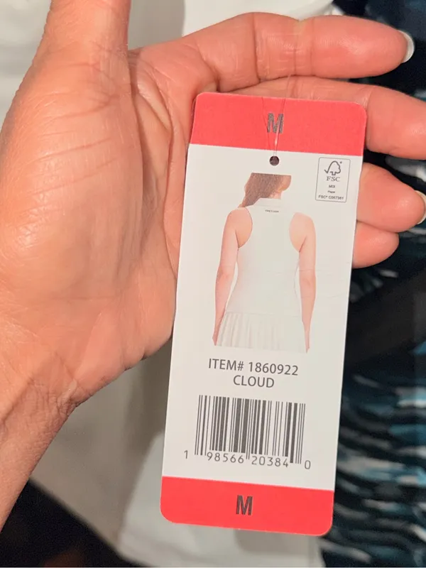 Tretorn White Sleeveless Polo Tank Top - Image 4