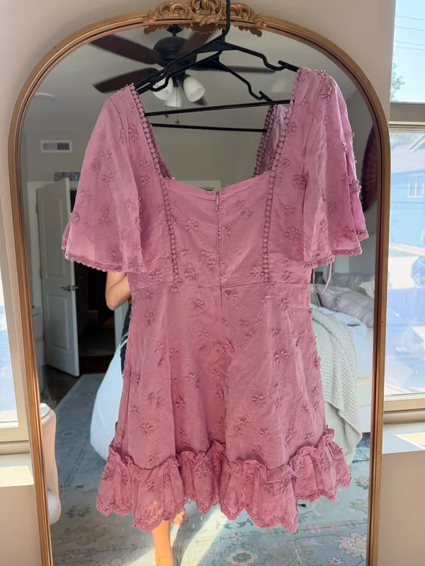 Hello Molly Dress Pink - Image 2