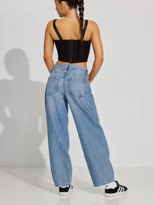 Garage Cotton High Rise Barrel Jeans Size 9/29 - Image 3