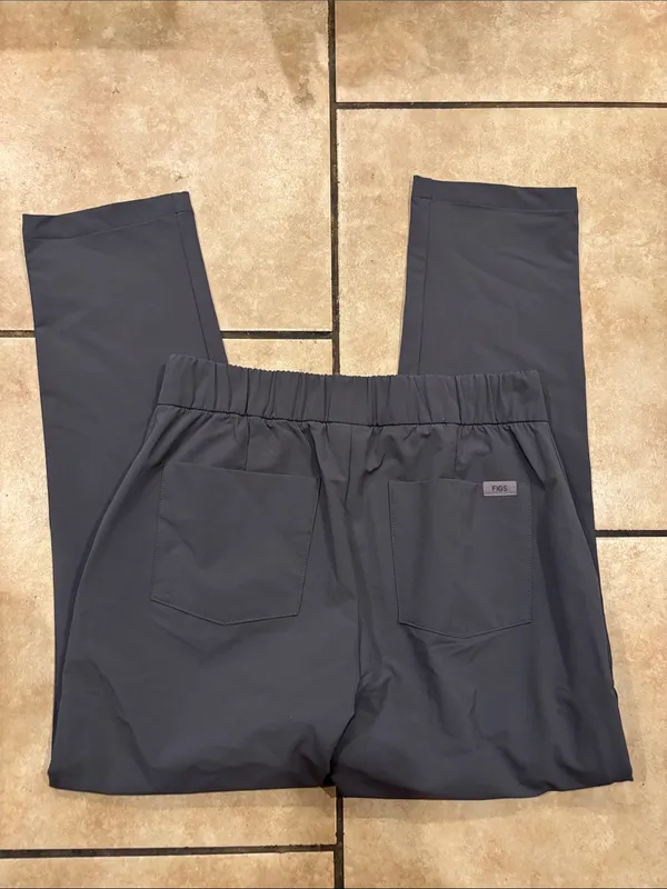 FIGS Pro Gray Structured Pants - Image 3