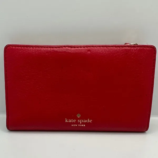KATE SPADE New York Mikey Heirloom Red Dot Bifold Wallet - Image 2