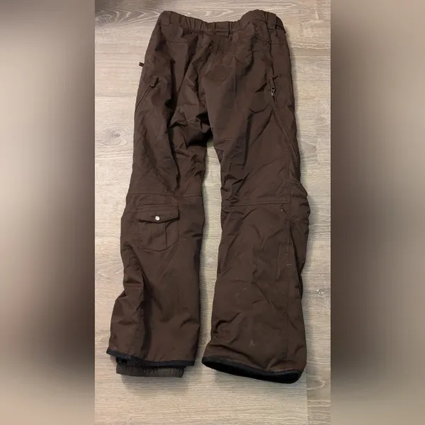 Orage Brown Snow Pants Size Large - Image 3