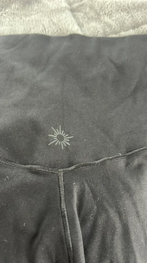 Aerie Leggings OFFLINE by High-Waisted Crossover Flare Black - Image 8