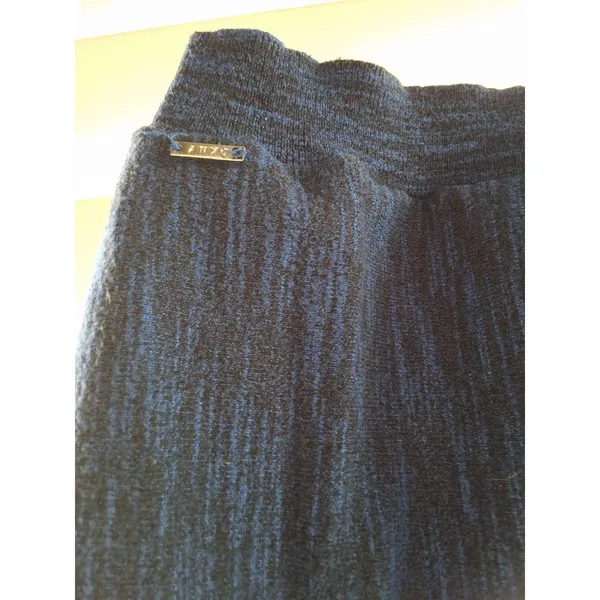 DKNY Jeans Sweater Woman's Size S Blue Loose Fit Short Sleeved - Image 3
