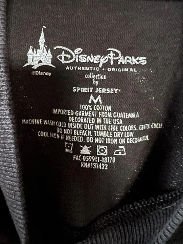 Disney Hocus Pocus Amuck Spirit Jersey Halloween Party Black Sz M Magic Kingdom - Image 6