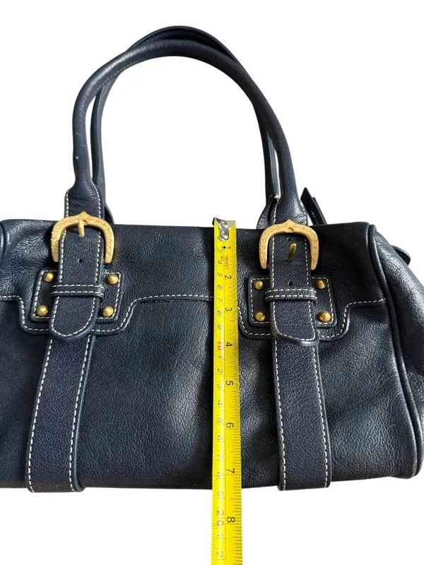 DOONEY & BOURKE Navy Blue Satchel Shoulder Handbag - Image 3