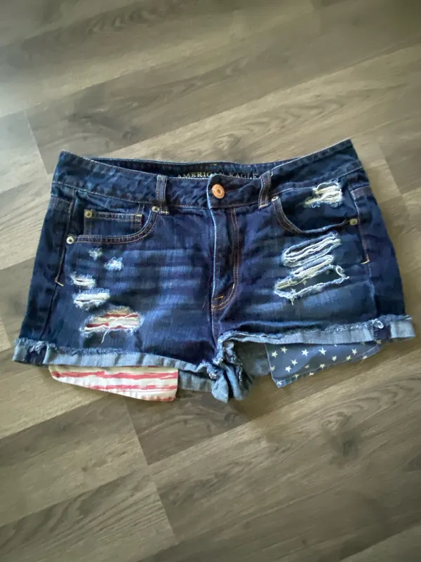 American Eagle Y2K Shorts Jean - Image 3