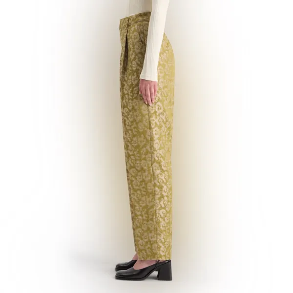 Anthropologie scotch and‎ soda ROBYN - IKAT LEOPARD RELAXED TAPERED PANT size 27 - Image 3
