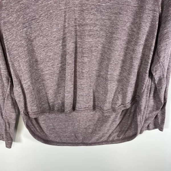 Free People We‎ the Free 3/4 Sleeve Crop Top Purple Womens Size Large Boho - Image 8