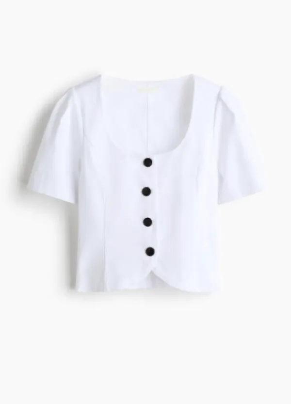H&M Blouse White - Image 2