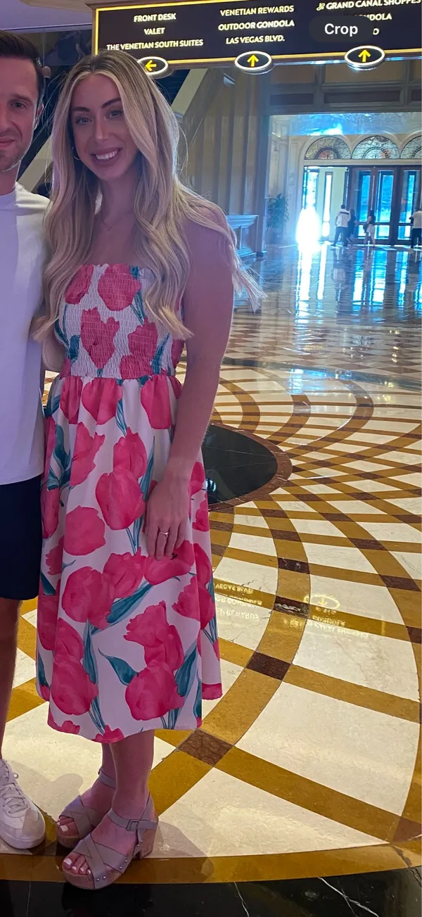 Boutique Dress Pink - Image 3