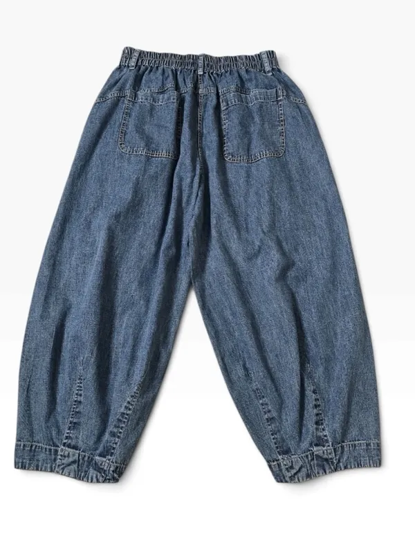 We The Free Medium We The Free Ridley Pull On Cropped Baggy Barrel Jeans S - Image 6