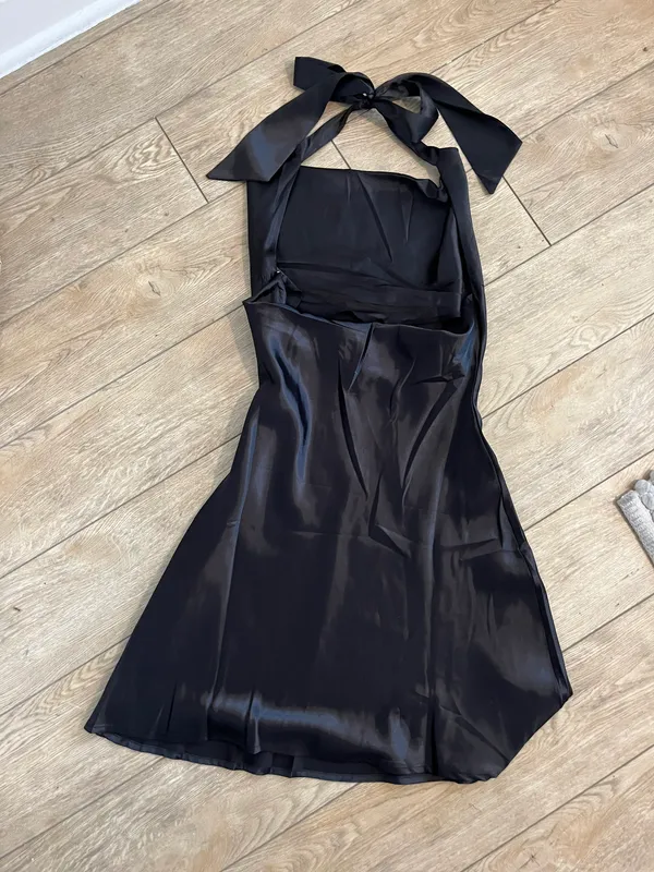 Black Mini Dresss Size M - Image 3