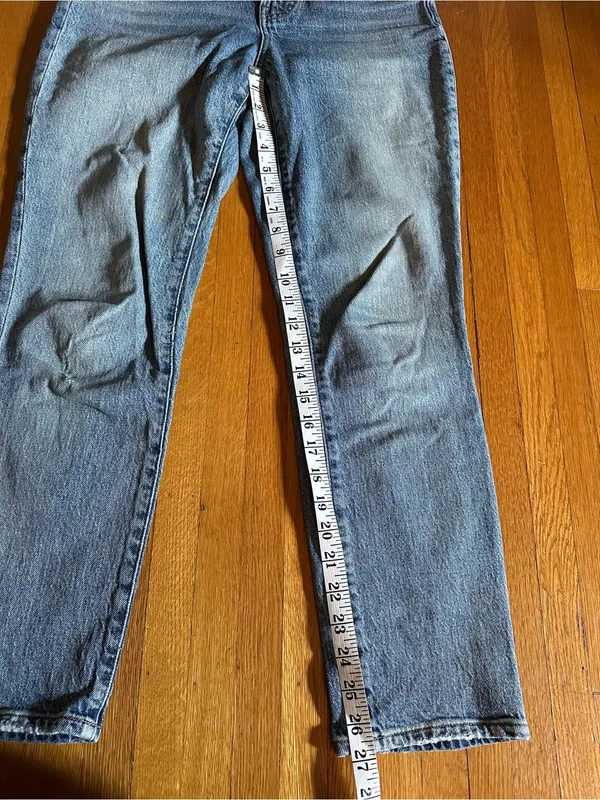 Madewell blue denim the perfect vintage jean, Size 25" - Image 4