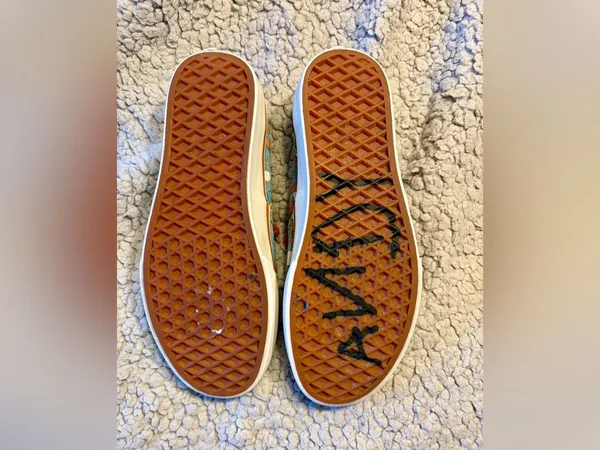 Rare Disney Pixar x Vans Authentic Toy Story Sheriff "Woody" Denim Sneakers. - Image 5