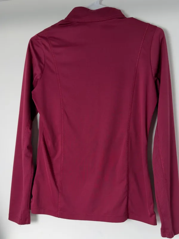 Callaway Women's Long-Sleeve Quarter-Zip Top - Berry/Magenta - Image 3