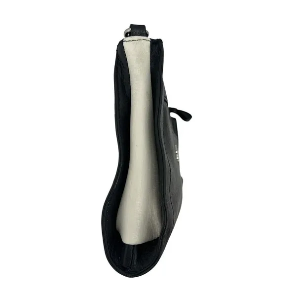 Emma‎ Fox Crossbody Bag Womens Purse Black White Striped Leather Chain Nautical - Image 12