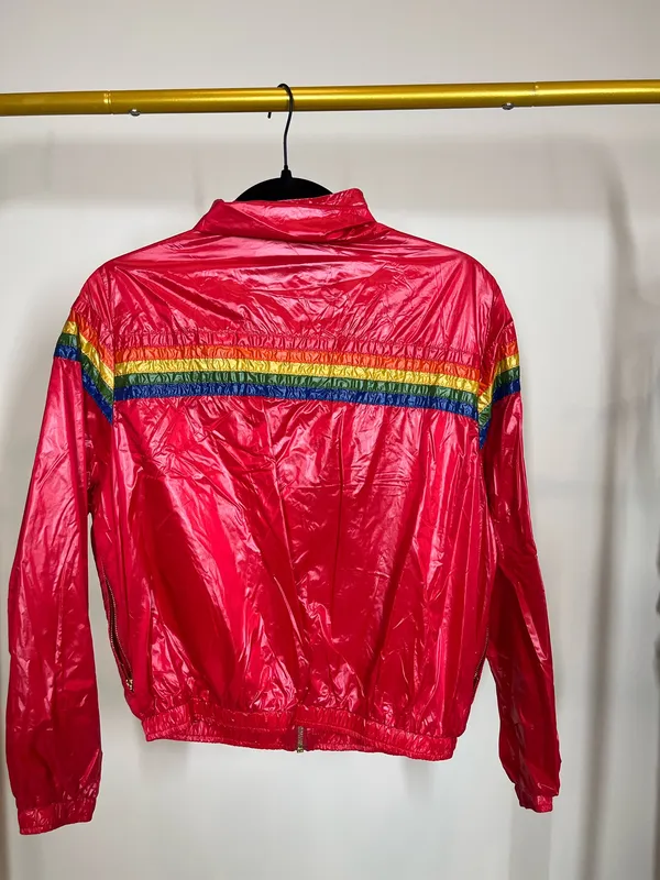 5 Stripe - Windbreaker Cherry Glossy - Image 4