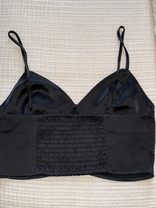 Garage Silk Crop Top - Image 3