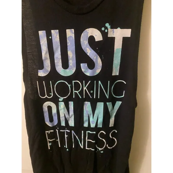 Womens So Motivational Gym Workout Small Tank Top Racerback Tank - Image 2