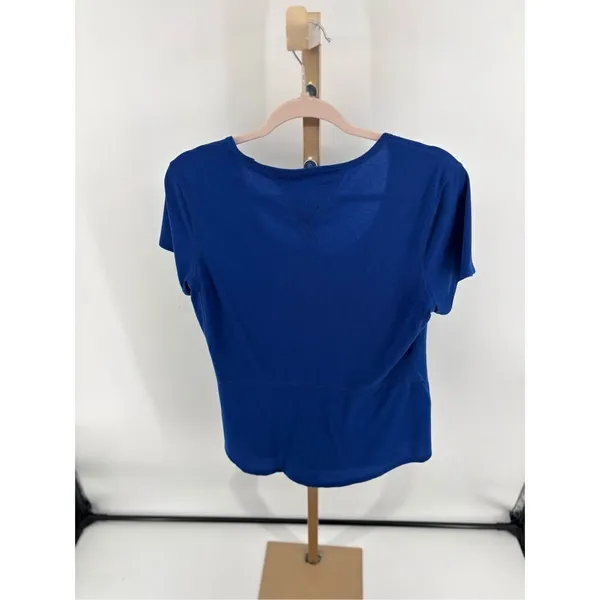 Lucy Blue Athletic T Shirt Short Sleeve Workout Top Women’s Size L - Image 10