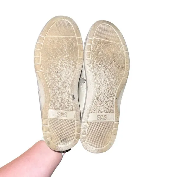 SAS Free Time Womens 8N Walking Sneakers White Lace Up Tripad Support Comfort‎ - Image 11