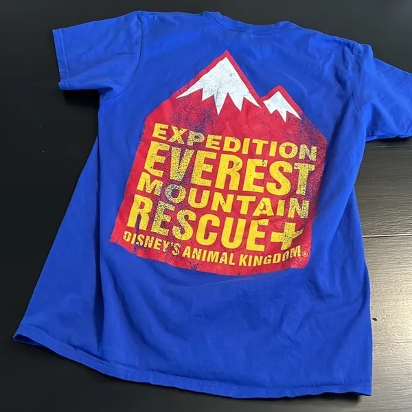 Disney‎ parks Animal Kingdom expedition Everest T-shirt - Image 3