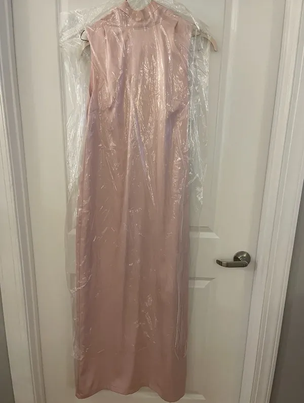 Daily Drills Silk Maxi Dress - Image 4