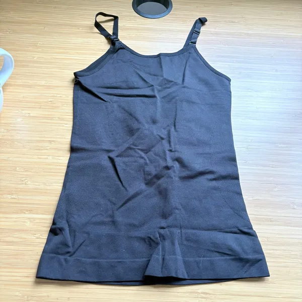 Shapermint Empetua Small Black All Day Every Day Scoop Neck Cami Tank Top - Image 4