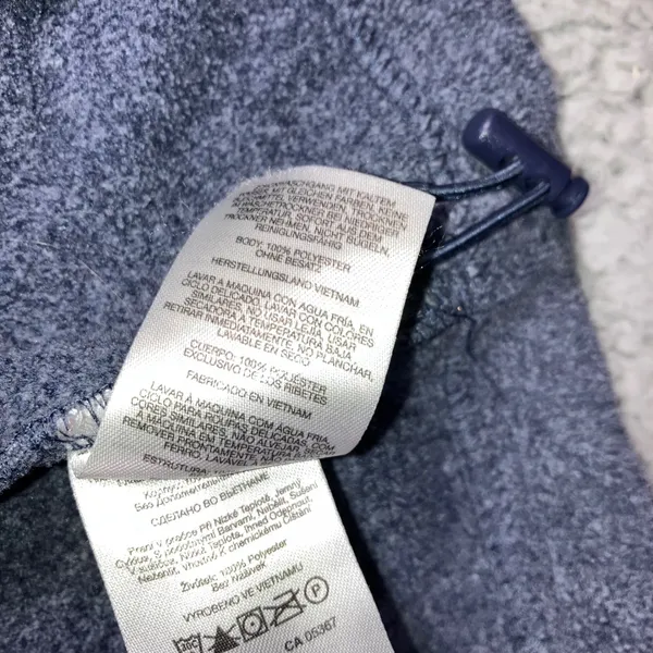 Columbia Fleece Jacket Women Large Benton Springs Full‎ Zip Blue Mock Neck Soft - Image 10