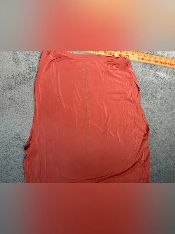 Lululemon muscle Tank Top coral orange - Image 8