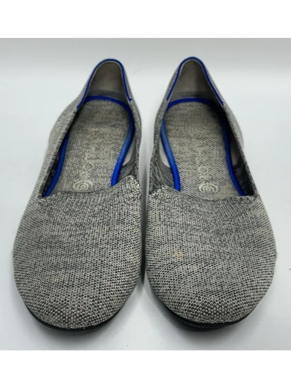Rothy’s the loafer shoes Women’s Size 11.5 Color Taupe Heather Gray Slip On - Image 3