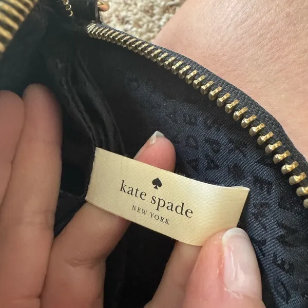 Kate Spade Handle‎ Bag, Black White Polka Dot - Image 10