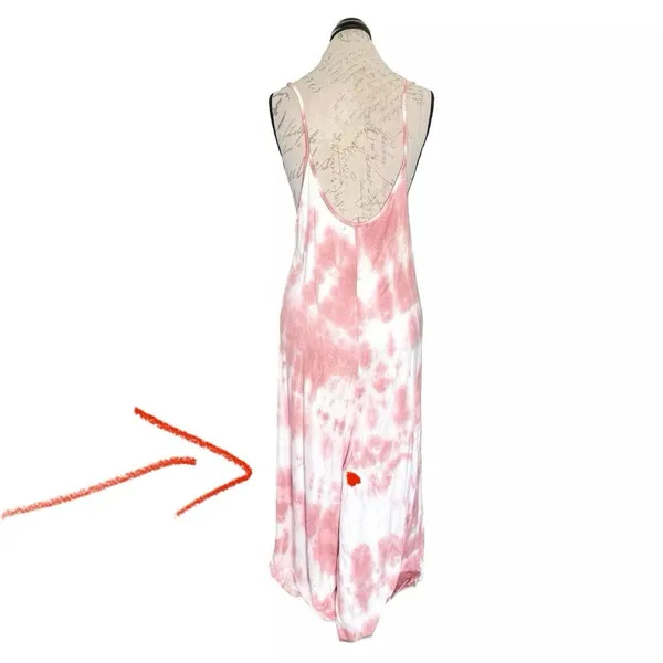 21 Saints Womens Jumpsuit Pants Size Large Capri Romper Tie Dye Y2k 90s Hipster - Image 10