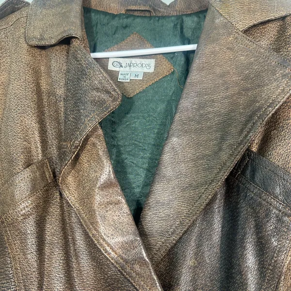 Vintage Jarrod’s Leather Jacket Size Medium GUC - Image 4