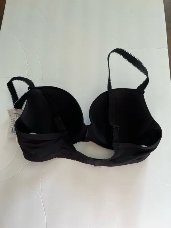 Freya Deco Molded Plunge Bra Black Size 34DD NEW NWT - Image 3